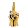 Sagebrook Home 16146-01 8" Dirty Finger Sign, Gold