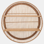 Sagebrook Home 16996 Bamboo, 31" Wall Shelf, Natural