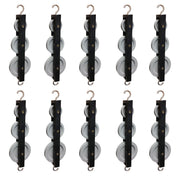 Triple Tandem Metal Pulley Set (10 Pack) – 50mm 38mm 25mm