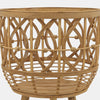 Sagebrook Home 17138 Bamboo Planters 11"/13"/15" Natural Set of 3