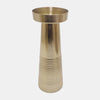 Sagebrook Home 17373-02 Metal, 12" Textured Pillar, Gold