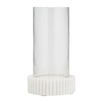 Sagebrook Home 17401 Marble, 11" Hurricane Holder, White Kd