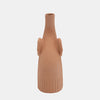 Sagebrook Home 17412-02 Ceramic, 9", Elephant Deco, Terracota