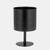 Sagebrook Home 17428-01 Ec Metal, 8", Flat Round Base Planter, Black