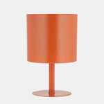 Sagebrook Home 17428-04 Ec Metal, 8", Flat Round Base Planter, Burnt Orange