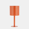 Sagebrook Home 17429-04 Ec Metal, 6", Flat Round Base Planter, Burnt Orange