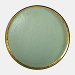 Sagebrook Home 17456-01 Iron, 25", Circle Wall Decor, Blue