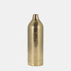 Sagebrook Home 17522-03 Metal, 15" Cylinder Vase, Gold