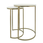 Sagebrook Home 17530-01 Wood, 18" Scandinavian Farmhouse Side Table, Natural