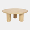 Sagebrook Home 17531-02 Wood, 35" Scandinavian Coffee Table, Natural