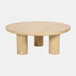 Sagebrook Home 17531-02 Wood, 35" Scandinavian Coffee Table, Natural