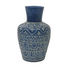 Sagebrook Home 17543-02 Terracotta, 12" Vase, Blue
