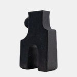 Sagebrook Home 17547-04 Ecomix, 19" Abstract Vase, Black