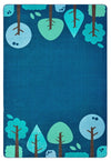 KIDSoft Tranquil Trees Decorative Classroom Rug