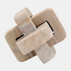 Sagebrook Home 17601 Marble, 5" Knot, Natural