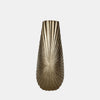 Sagebrook Home 17757-01 Metal, 12" Burst Vase, Champagne