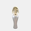 Sagebrook Home 17850-01 Glass, 31" Mid- Century Floor Vase, Gray/Gold Kd