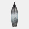 Sagebrook Home 18008-01 Glass, 18" Vase Blue Ombre