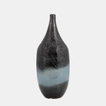 Sagebrook Home 18008-02 Glass, 14" Vase Blue Ombre
