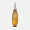 Sagebrook Home 18009-04 Glass, 15" Paperweight Amber
