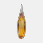 Sagebrook Home 18009-04 Glass, 15" Paperweight Amber