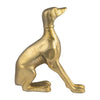 Sagebrook Home 18021-01 Metal, 8" Dog Sitting, Black