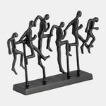 Sagebrook Home 18022 Metal, 16" Marathon, Black