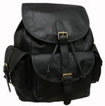 amerileather ladies leather backpack Amerileather Urban Buckle-Flap Backpack – Uber Bazaar