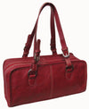 Compact Everyday Leather Bag – AmeriLeather Card Slot Satchel