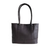 Amerileather Espresso Leather Handbag – Casual Daily Shoulder Purse