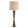 Uttermost Jameson Marble Table Lamp – Dual Cone Base with Brass Accents

