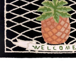 Pineapple Welcome Jellybean Rug
