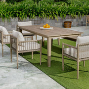 Weather-resistant travertine tray