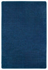 Carpets for Kids Mt St Helens Solids Collection Classroom rug, Blueberry Blue, 7' 6" x 12' Rectangle