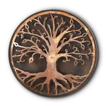 Tree and Roots Wall Hanging Iron Nature Inspired Wall Decor 19" By SPI