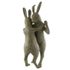 Dancing Frog Couple Statue – Romantic Verdigris Garden Decor by SPI Home