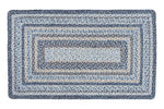 Natural Jute Oblong Braided Rug 45"by Earth Rugs