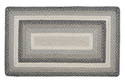 Rustic Farmhouse Natural Jute Oblong Rug 72