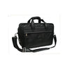 AmeriLeather Expandable Leather Laptop Case – 14" Padded Compartment, Multi-Pocket Organizer & Shoulder Strap
