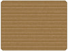 Carpets for Kids KIDSoft Subtle Stripes Tonal Solid Classroom Rug Brown, Tan, Rectangle