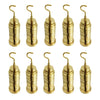 Brass Slotted Weight Sets with Hangers (Pack of 10 Sets)