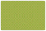 Carpets for Kids KIDSoft Comforting Circles Tonal Solid Classroom Rug Green & Tan, Rectangle