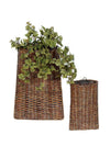 rattan wall basket