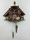 Musical Chalet Cuckoo Clock 13-Inch with Noodle Bruiser & Waterwheel by River City Clocks