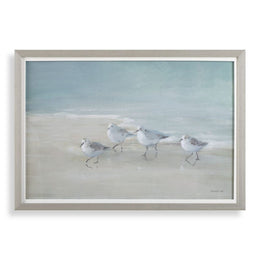 Danhui Nai coastal shorebird art