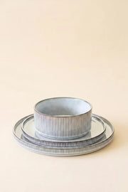 3-Piece Blue Ceramic Dinnerware Set 10