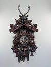 Musical Mechanical Hunter Clock With 29.5 Inch Height Cuckoo And Rotating Dancers By River City Clocks