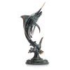 brass marlin figurine