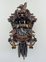 14" One Day Musical Cuckoo Clock with Birds & Nest