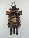 Musical Mechanical Hunter Clock With 21 Inch Height Cuckoo And Rotating Dancers By River City Clocks